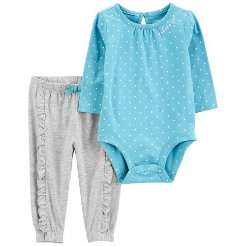 Carter´s Set 2 Piezas Body Mangas Largas Pantalon
