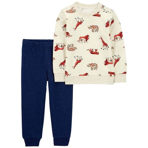 Carter´s Set 2 Piezas Buzo Pantalon Safari