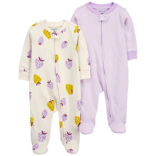 Carter´s Pack 2 Ositos Pijama Algodon Cierre
