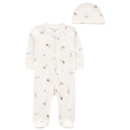 Carter´s Osito Pijama Algodon Cierre