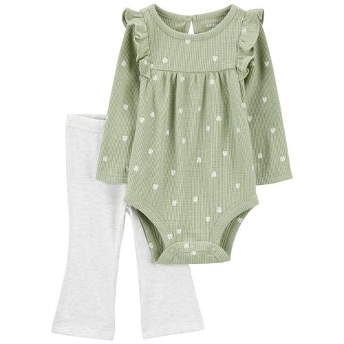 Carter´s Set 2 Piezas Body Mangas Largas Pantalon