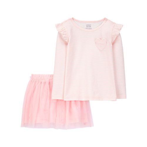 Carter´s Set 2 Piezas Remera Mangas Largas Tutu