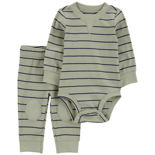 Carter´s Set 2 Piezas Body Mangas Largas Pantalon