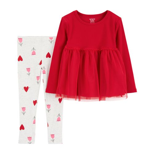 Carter´s Set 2 Piezas Remera Mangas Largas Calza