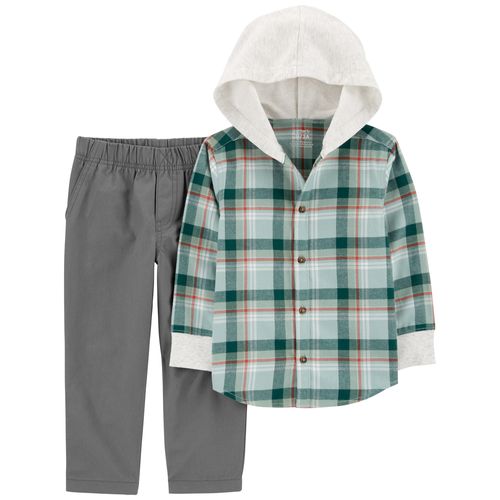 Carter´s Set 2 Piezas Camisa Capucha Pantalon