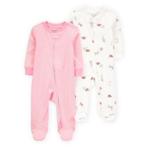 Carter´s Pack 2 Osito Pijama Algodon Cierre