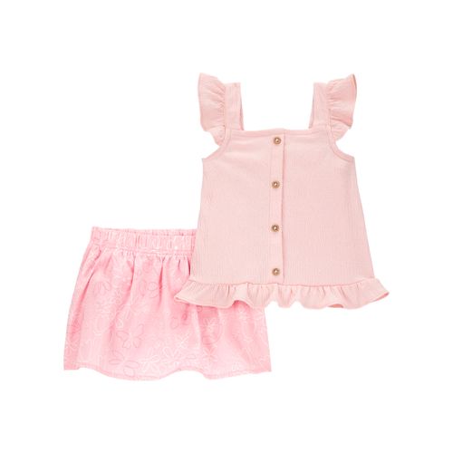 Carter´s Set 2 Piezas Remera Musculosa Pollera Short