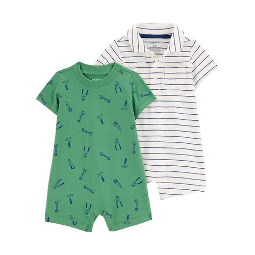 Carter´s Pack 2 Enteritos Mangas Cortas