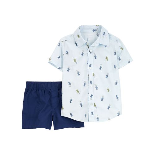 Carter´s Set 2 Piezas Camisa Mangas Cortas Short