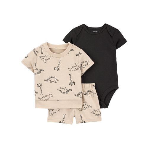 Carter´s Set 3 Piezas Body Mangas Cortas Remera Mangas Cortas Short
