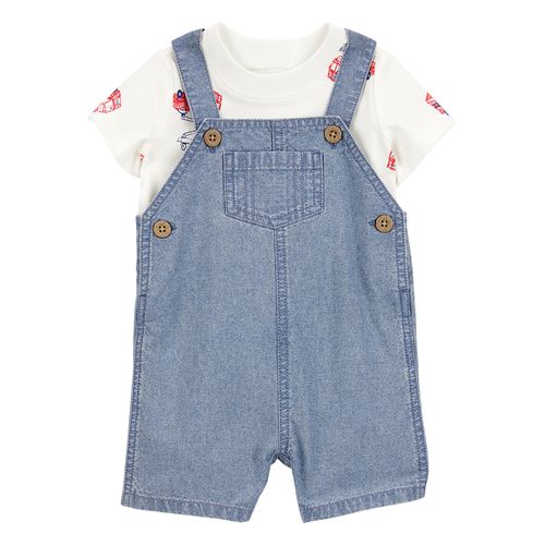Carter´s Set 2 Piezas Remera Mangas Cortas Enterito