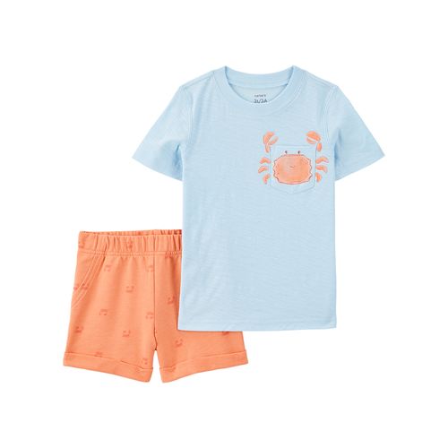 Carter´s Set 2 Piezas Remera Mangas Cortas Short