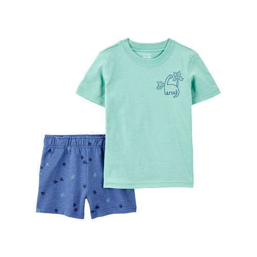Carter´s Set 2 Piezas Remera Mangas Cortas Enterito