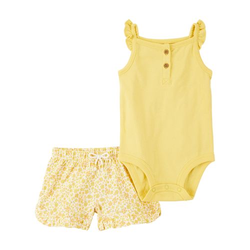 Carter´s Set 2 Piezas Body Mangas Cortas Short
