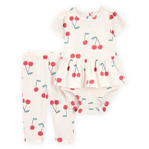 Carter´s Set 2 Piezas Body Mangas Cortas Pantalon