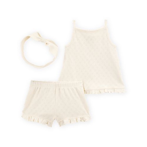 Carter´s Set 3 Piezas Remera Musculosa Short Vincha
