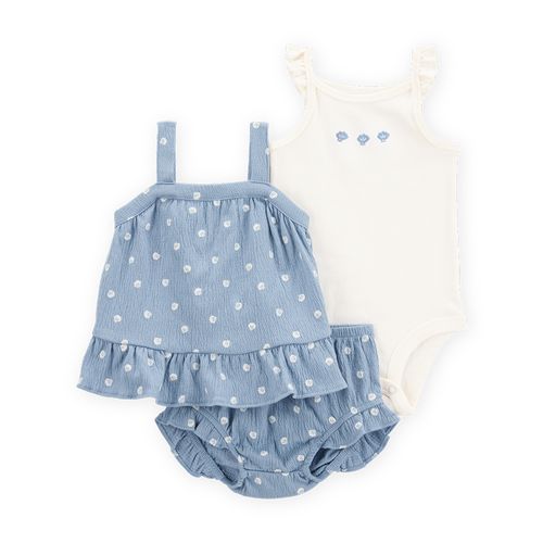 Carter´s Set 3 Piezas Body Musculosa Remera Musculosa Short