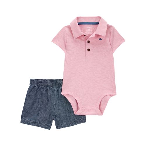 Carter´s Set 2 Piezas Body Mangas Cortas Short