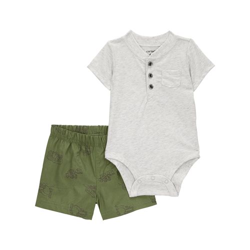 Carter´s Set 2 Piezas Body Mangas Cortas Short