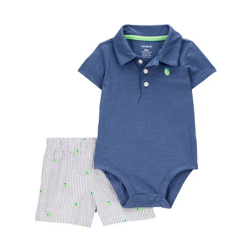 Carter´s Set 2 Piezas Body Mangas Cortas Short