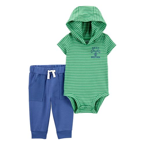 Carter´s Set 2 Piezas Body Mangas Cortas Pantalon