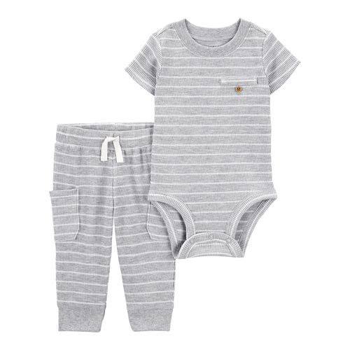 Carter´s Set 2 Piezas Body Mangas Cortas Pantalon