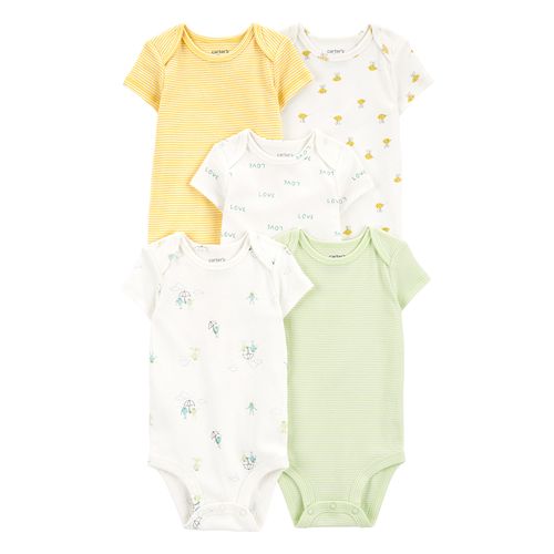 Carter´s Pack 5 Bodies Mangas Cortas
