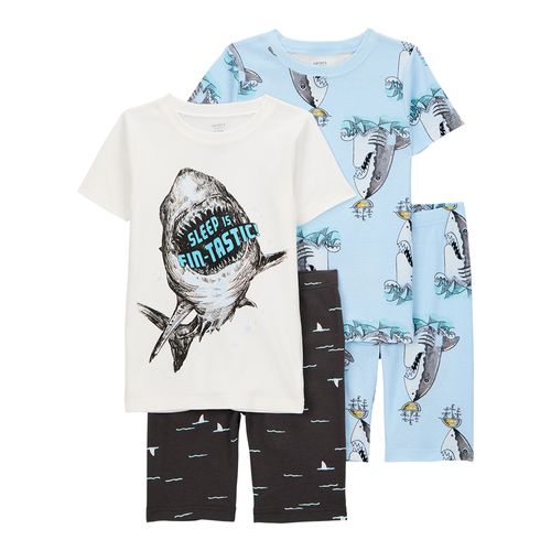 Carter´s Set 4 Piezas Pijama Algodon Mangas Cortas