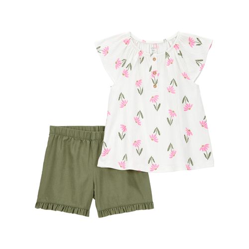 Carter´s Set 2 Piezas Remera Mangas Cortas Short