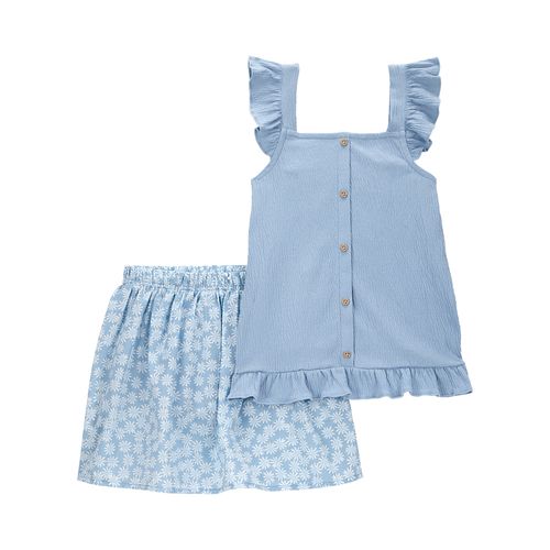 Carter´s Set 2 Piezas Remera Musculosa Pollera Short