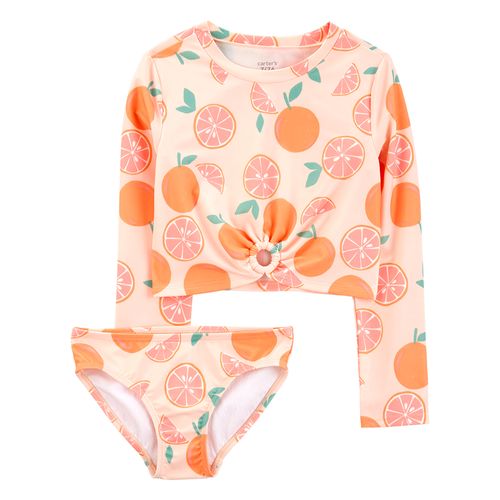Carter´s Set 2 Piezas Traje Baño Remera Mangas Largas Bikini