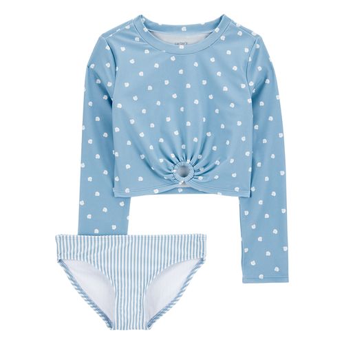 Carter´s Set 2 Piezas Traje Baño Remera Mangas Largas Bikini