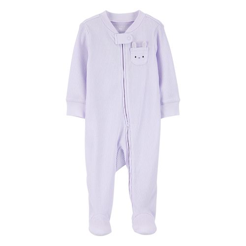 Carter´s Osito Pijama Algodon Cierre Conejito