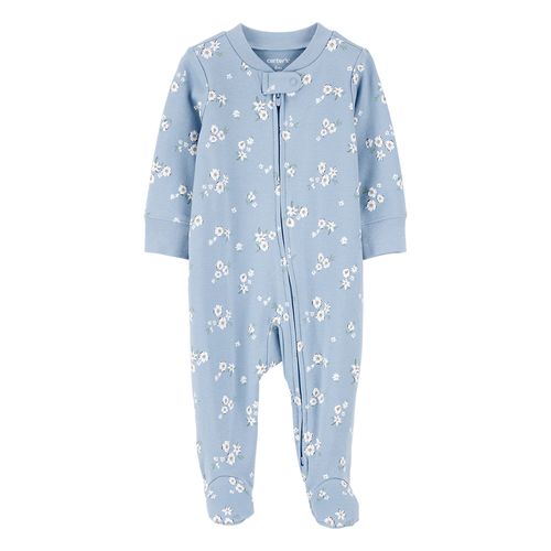 Carter´s Osito Pijama Algodon Cierre Floral