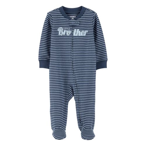 Carter´s Osito Pijama Algodon Cierre Little Brother