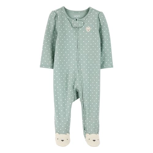 Carter´s Osito Pijama Algodon Cierre Osito
