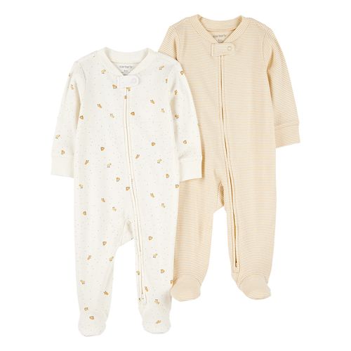 Carter´s Pack 2 Ositos Pijama Algodon Cierre