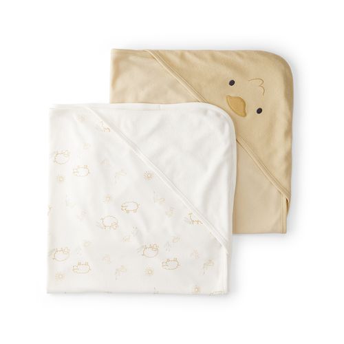 Carter´s Pack 2 Toallas Capucha Patito