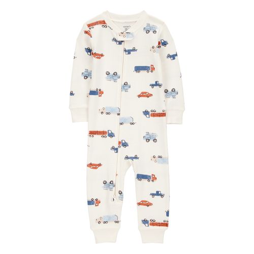 Carter´s Osito Pijama Cierre Algodon Autitos