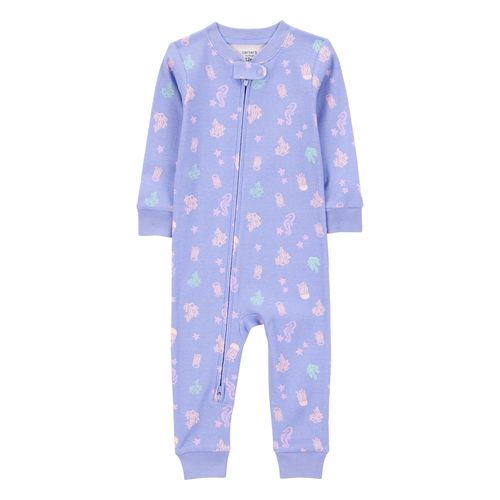 Carter´s Osito Pijama Cierre Algodon Medusas