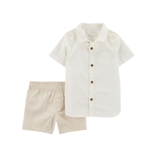 Carter´s Set 2 Piezas Camisa Mangas Cortas Short