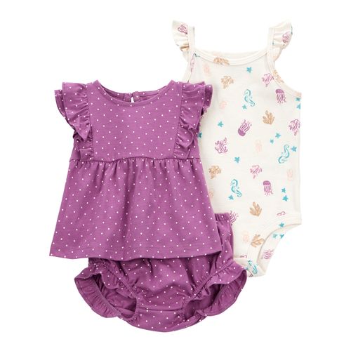 Carter´s Set 3 Piezas Body Musculosa Remera Musculosa Short