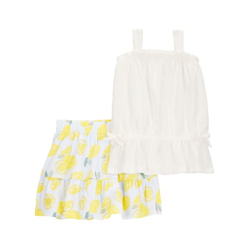 Carter´s Set 2 Piezas Remera Musculosa Pollera Short