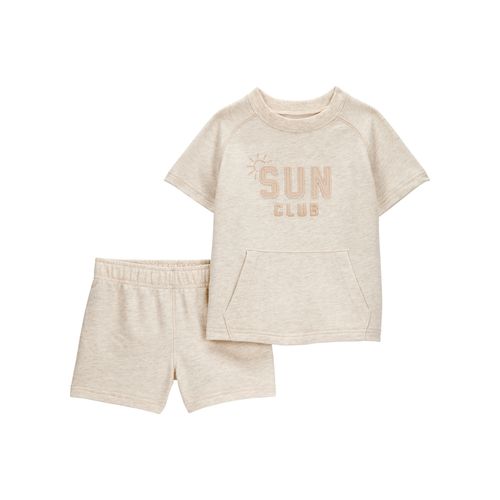 Carter´s Set 2 Piezas Remera Mangas Cortas Short Sun Club
