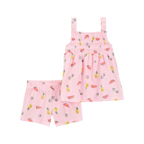 Carter´s Set 2 Piezas Remera Musculosa Short Frutas