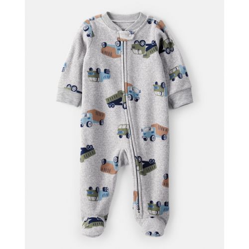 Carter´s Osito Pijama Micropolar Cierre