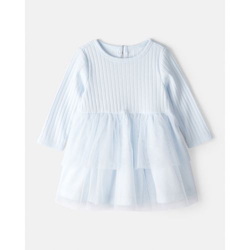 Carter´s Vestido Mangas Largas Celeste