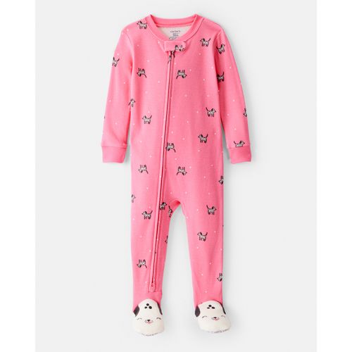 Carter´s Osito Pijama Algodon Cierre Dalmatas