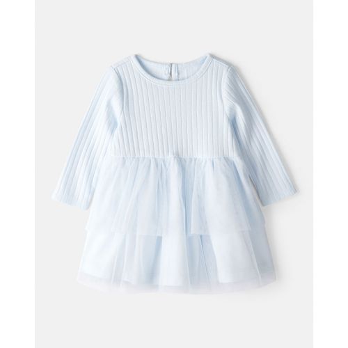 Carter´s Vestido Mangas Largas Celeste