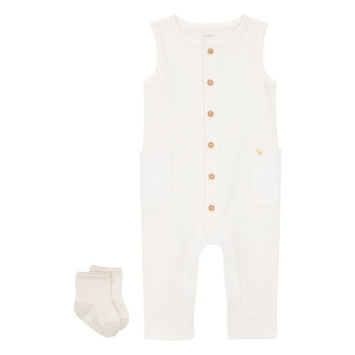 Carter´s Set 2 Piezas Enterito Musculosa Medias